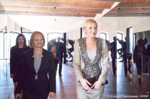 Wizyta Pierwszej Damy w Lublanie w Międzynarodowej Szkole współpracującej z jednym z bydgoskich liceów