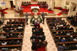 Ostatnie pożegnanie Magdaleny Dolebskiej. zginęła na służbie!