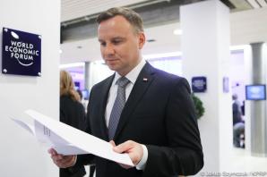 Szwajcaria: W Davos słyszymy głosy o świetnej kondycji polskiej gospodarki - mówił prezydent