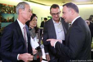 Szwajcaria: W Davos słyszymy głosy o świetnej kondycji polskiej gospodarki - mówił prezydent