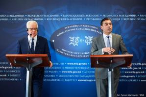 Skopije: O Unii Europejskiej i NATO szef polskiego MSZ ze swoim odpowiednikiem w Macedonii