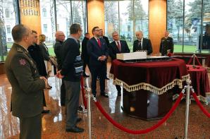 O bezpieczeństwie i obronności Szef Biura Bezpieczeństwa Narodowego Paweł Soloch w Kijowie