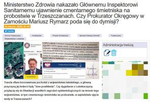 9 ofiarą koronawirusa w Polsce Ksiądz Henryk Borzęcki, proboszcz parafii Białopole w Diecezji Zamojsko-Lubaczowskiej. To z tego powodu probostwo i Kościół w sąsiednich Trzeszczanach są zamknięte
