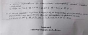 [VIDEO] TOGI BEZ SUMIEŃ: W Koszalinie niewinnego chcą karać, a przestępcę na wolność wypuszczać. Prokurator Rejonowa Maria Joanna Kociubińska umywa ręce