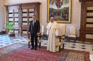 [VIDEO] Para Prezydencka w Watykanie. Audiencja u Papieża Franciszka