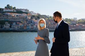 [VIDEO] Premier Morawiecki podczas Szczytu w Porto: opowiadam się za tym, żeby doszło do uwspólnotowienia patentów na szczepionki przeciw COVID-19