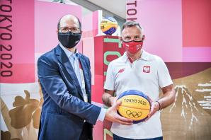 Prezydent kibicował olimpijczykom w Japonii