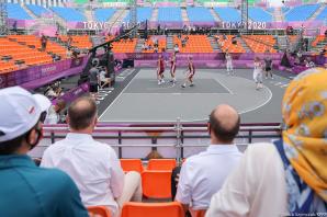 Prezydent kibicował olimpijczykom w Japonii