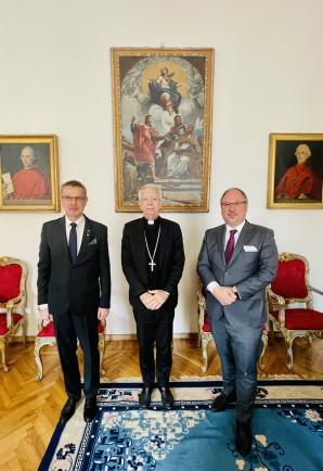 Szef Służby Zagranicznej Arkady Rzegocki z wizytą w Rzymie