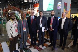Expo 2020 w Dubaju: ważne spotkania wiceministra Piechowiaka z przedstawicielami Ukrainy oraz Egiptu i Nigerii
