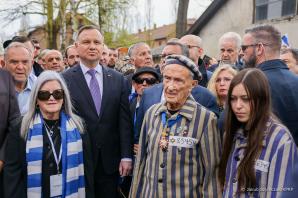 [VIDEO] Marsz Żywych z udziałem Prezydenta