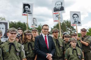 [VIDEO] Premier wziął udział w obchodach Dnia Pamięci Ofiar Obławy Augustowskiej