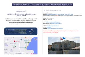 Mistrzostwa Świata FIFA 2022 w Katarze – poradnik dla Kibica