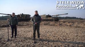 [VIDEO] Żołnierze Wojska Polskiego szkolą się na armatohaubicach K9