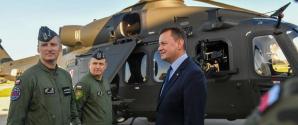Pierwsze śmigłowce AW-149 trafiły do żołnierzy 25 Brygady Kawalerii Powietrznej