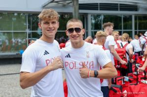 [VIDEO] Prezydent: Trzymamy kciuki za Biało-Czerwonych w Paryżu