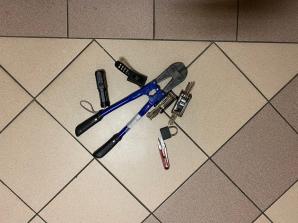 [VIDEO] Pościg za złodziejem rowerów w oku policyjnej kamery