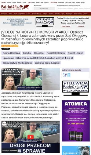 [VIDEO] Kary bezwzględnego więzienia dla żony oszusta spod Leszna będą w przyszłym tygodniu domagać się w Prokuraturze poszkodowani na ponad 4 mln zł Agnieszka i Szymon Kwiatkiewicz!