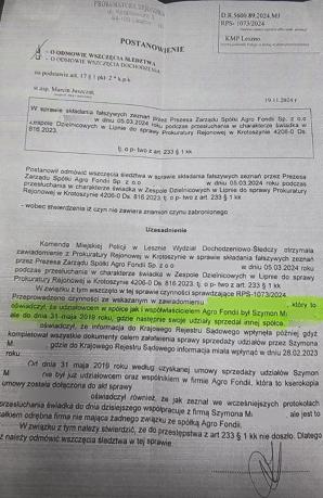 Dlaczego Komendant Miejski w Lesznie insp. Piotr Gorynia i Prokurator Rejonowy w Lesznie Przemysław Grześkowiak dali się prymitywnie,  2-krotnie okłamać kompanowi wielokrotnego oszusta z zarzutami prokuratorskimi, który wyłudza mięso na miliony?