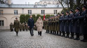 [VIDEO] Ministrowie obrony Polski i Litwy o ścisłej współpracy w ramach Tarczy Wschód i Bałtyckiej Linii Obrony