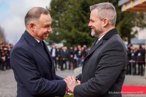 [VIDEO] Štrbské Pleso. Prezydent RP w Republice Słowackiej o współpracy państw oraz sprawach bezpieczeństwa 