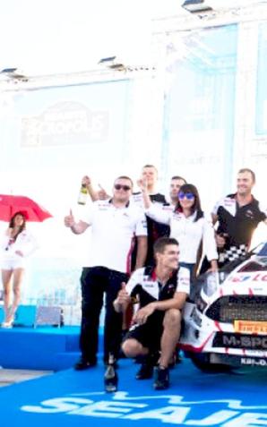 Kajetanowicz i Baran Mistrzami Europy! Pierwsi Polacy w historii, którzy triumfują w Rajdzie Akropolu.