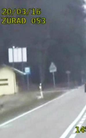 Przekroczył prędkość o 120 km/h