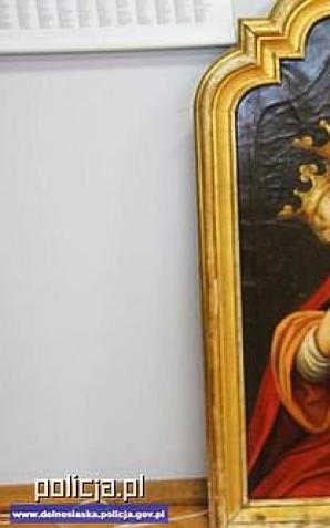 Odzyskali skradziony 25 lat temu XVIII wieczny obraz Madonny