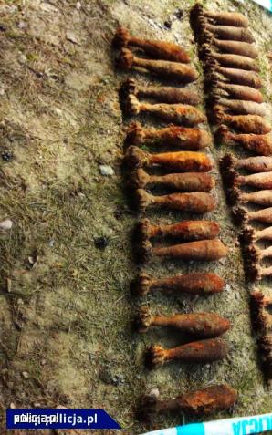 [VIDEO] Policjanci CBŚP zneutralizowali niemal 100 kg materiału wybuchowego