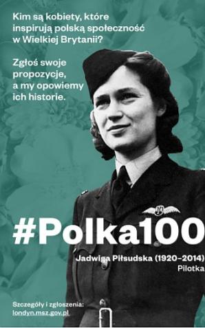 Ambasada RP w Londynie zaprasza do udziału w Plebiscycie #Polka100