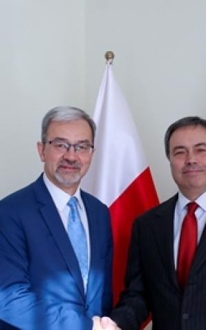 Rozmowy o nowym budżecie UE podczas spotkań z Ambasadorami Włoch i Niemiec