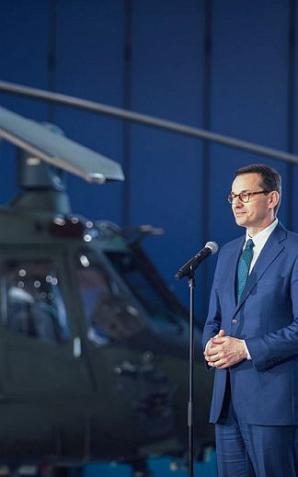 [VIDEO] Premier Mateusz Morawiecki: Włosko-angielskie śmigłowce AW101 znacząco wzmocnią nasze siły zbrojne