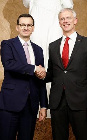 Premier Mateusz Morawiecki spotkał się z szefami rządów Łotwy, Litwy i Estonii