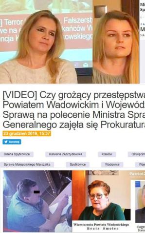 [VIDEO] - Wiceministrze Sprawiedliwości Marcinie Warchoł! Prosimy o pomoc, bo bandyctwo i bezprawie nadzorowane jest w Małopolsce przez osobę mogącą powoływać się na powiązania rodzinne z Panem i wpływy w Prokuraturze! - apelują zastraszane pracodawczynie