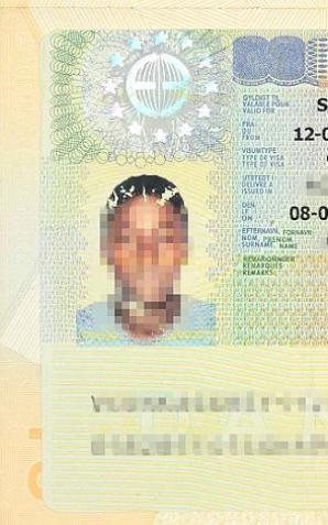 Fałszywa duńska wiza i stemple. Obywatel Ghany nie wjechał z Ukrainy do Polski. I nie dojechał do Holandii