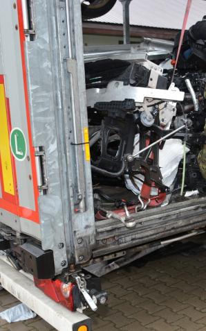 Kradzione części samochodowe. 54-letni obywatel obywatel Litwy został zatrzymany