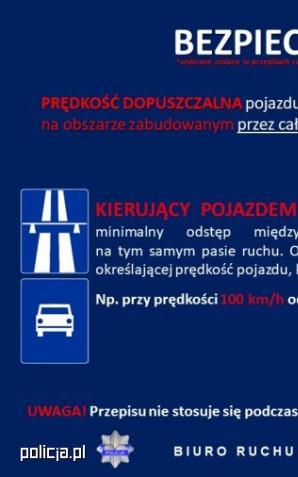 [VIDEO] Bezpieczeństwo na drodze - wybrane zmiany w przepisach ruchu drogowego od 1.06.2021 r.