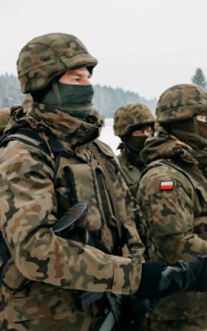 [VIDEO] Miarą suwerenności państwa jest szczelność granicy i obrona jego terytorium - Premier pod czas wizyty na polsko-białoruskiej granicy