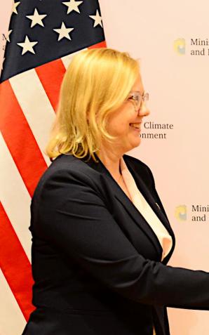 Spotkanie minister Anny Moskwy z Ambasadorem USA