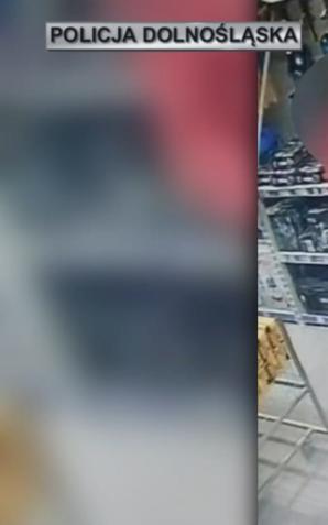 [VIDEO] Kradł w markecie na „bobo”