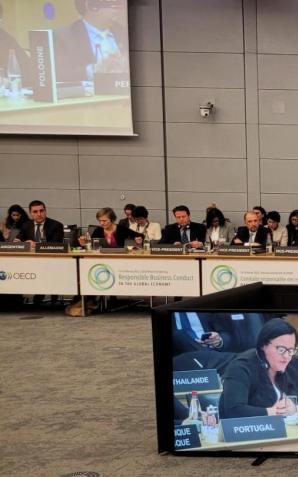 Spotkanie OECD na szczeblu ministerialnym ws promowania i umożliwiania odpowiedzialnego prowadzenia biznesu w gospodarce globalnej