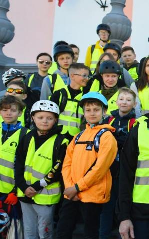 [VIDEO] Rajd rowerowy „Śladem św. Jana Pawła II”