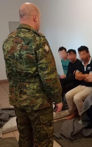 Dojechali tylko do mostu 