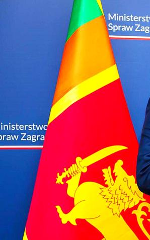Spotkanie ministrów spraw zagranicznych Polski i Sri Lanki