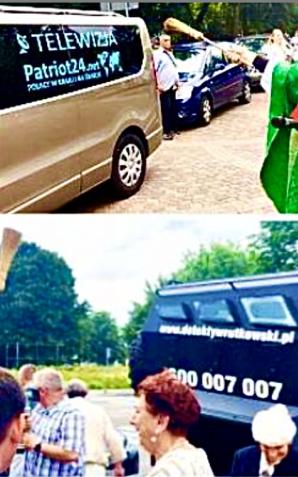 [VIDEO] PATRIOT24 RUTKOWSKI W AKCJI: Poświęcenie aut Biura Rutkowski przez księdza profesora Jacka Stasiaka przed Kościołem w Aleksandrowie Łódzkim