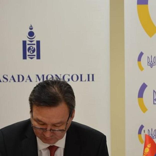 W siedzibie Ambasady Ukrainy w Rzeczypospolitej Polskiej podpisano Umowę pomiędzy Rządem Ukrainy a Rządem Mongolii w sprawie wzajemnego zniesienia wiz