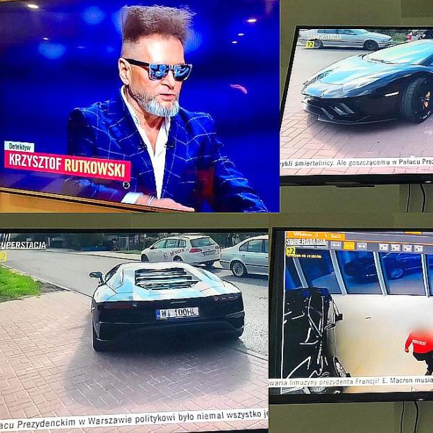 Rutkowski przekazuje Dolnośląskiej Policji informacje o sprawcach i szczegółach przywłaszczenia wartego 2,5 miliona złotych Lamborghini Aventador