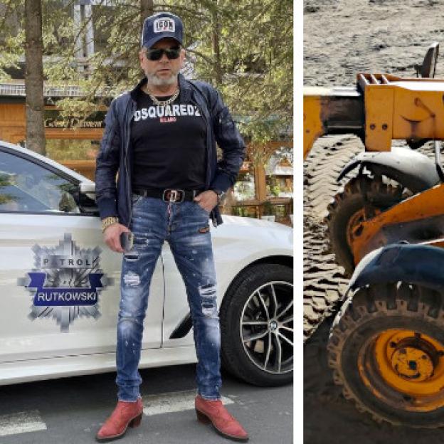 Rutkowski poszukuje koparki JBC 530 skradzionej we wsi Bełdów okolicach Aleksandrowa Łódzkiego
