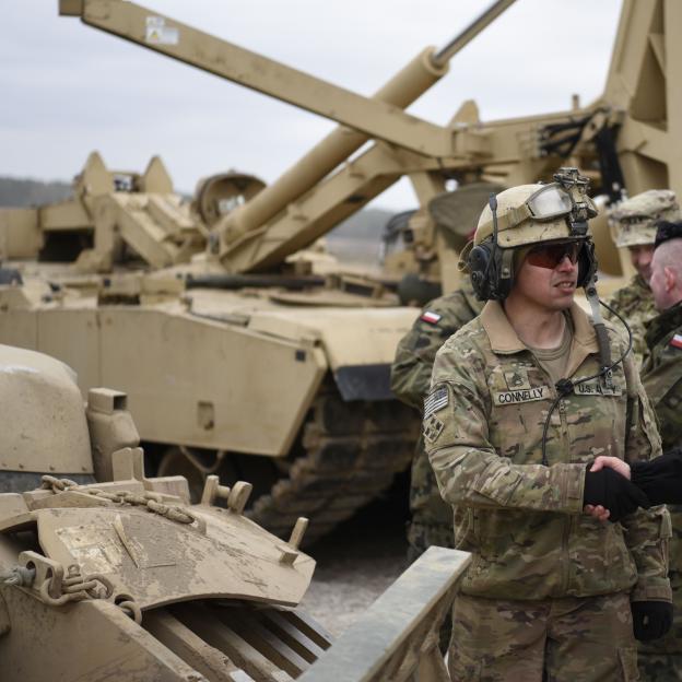 [VIDEO] Szkolenie polskich załóg czołgów Abrams. Interoperacyjność i współpracę Wojska Polskiego z wojskiem USA