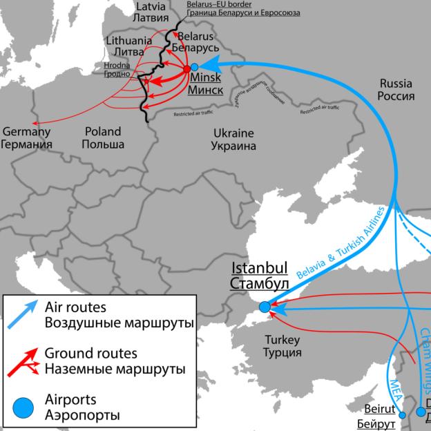 Hybrydowa wojna polsko-białoruska. Kolejna ofensywa oddziałów z Afganistanu, Nigerii, Syrii, Kongo, Mali i Somalii